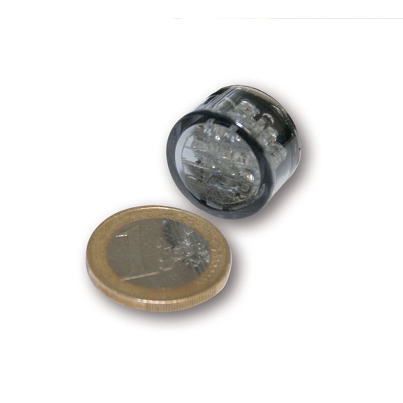 Highsider Smart Pin LED hátsó lámpa motorkerékpárhoz füstös szürke