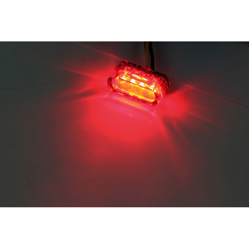 Highsider Smart Module 1 LED hátsó lámpa motorkerékpárhoz piros