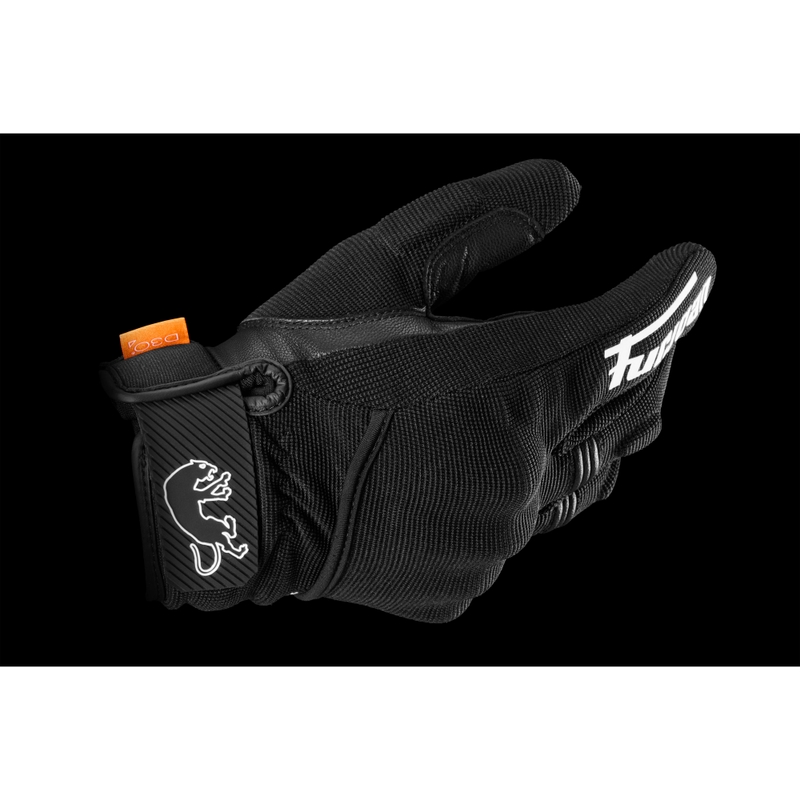 Furygan Jet Lady D3O® Evo női motoros kesztyű fekete-fehér