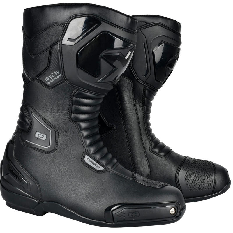 Oxford Cypher 1.0 D2D motoros cipő fekete