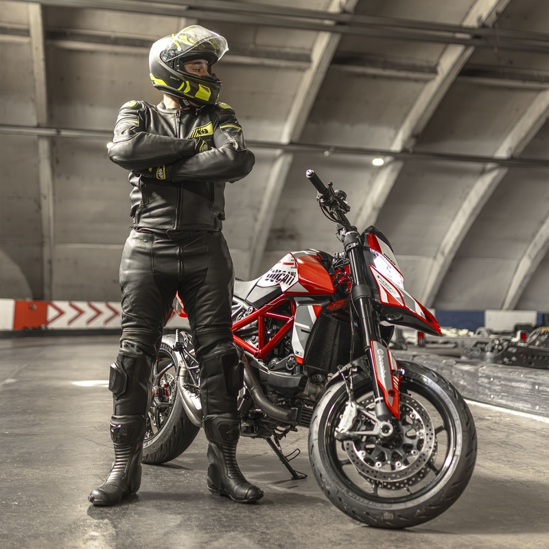 Oxford Cypher 1.0 D2D motoros cipő fekete