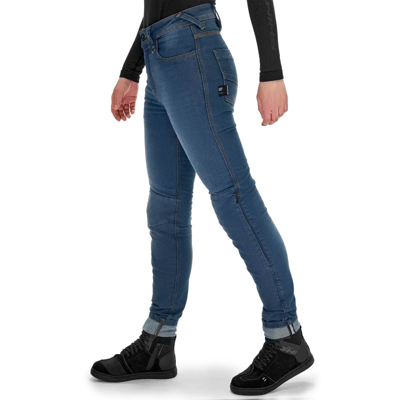 Shima Ridge női motoros farmer kék