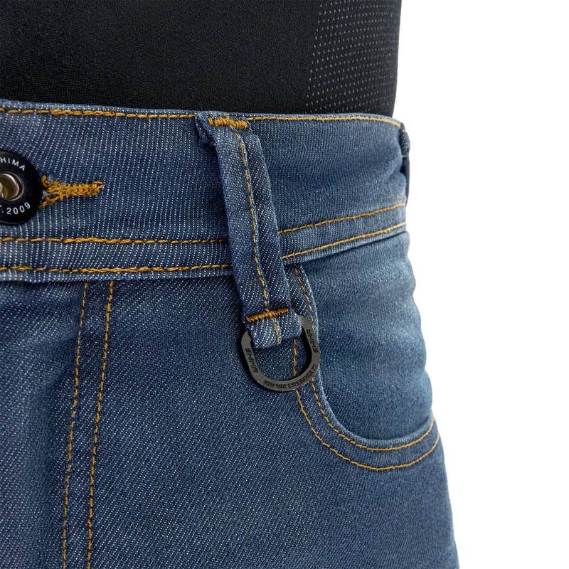 Shima Ridge női motoros farmer kék