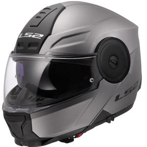 Výklopná helma na motorku LS2 FF902 Scope II Solid matná titanová