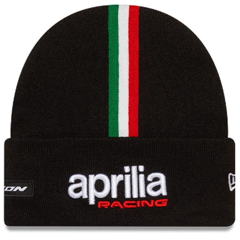 Team Wide Cuff Beanie Aprilia sapka fekete