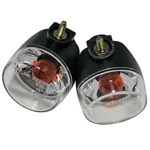 Highsider Smart Mini irányjelzők quad motorokhoz fekete-átlátszó