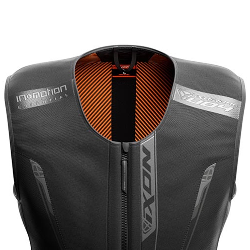 IXON IX-AIRBAG U04 légzsák mellény fekete-szürke