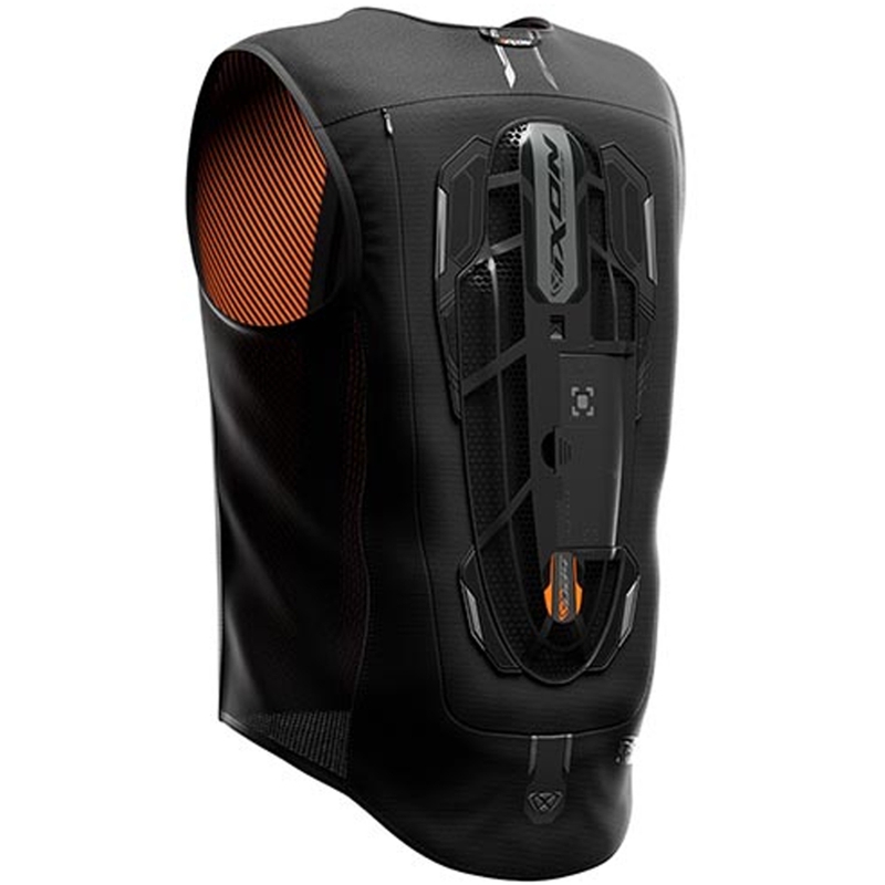 IXON IX-AIRBAG U04 légzsák mellény fekete-szürke