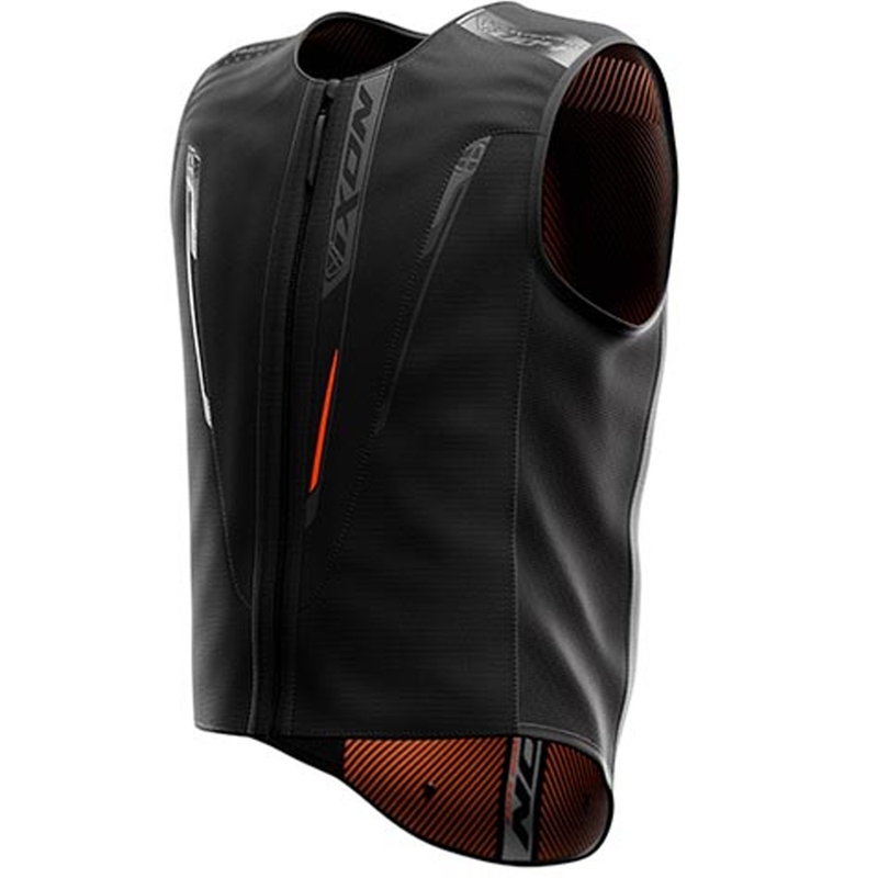 IXON IX-AIRBAG U04 légzsák mellény fekete-szürke