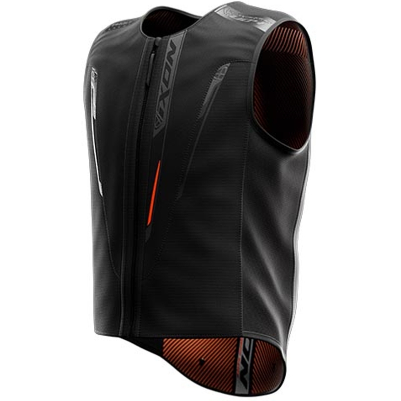IXON IX-AIRBAG U04 légzsák mellény fekete-szürke