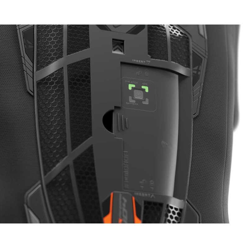 IXON IX-AIRBAG U04 légzsák mellény fekete-szürke