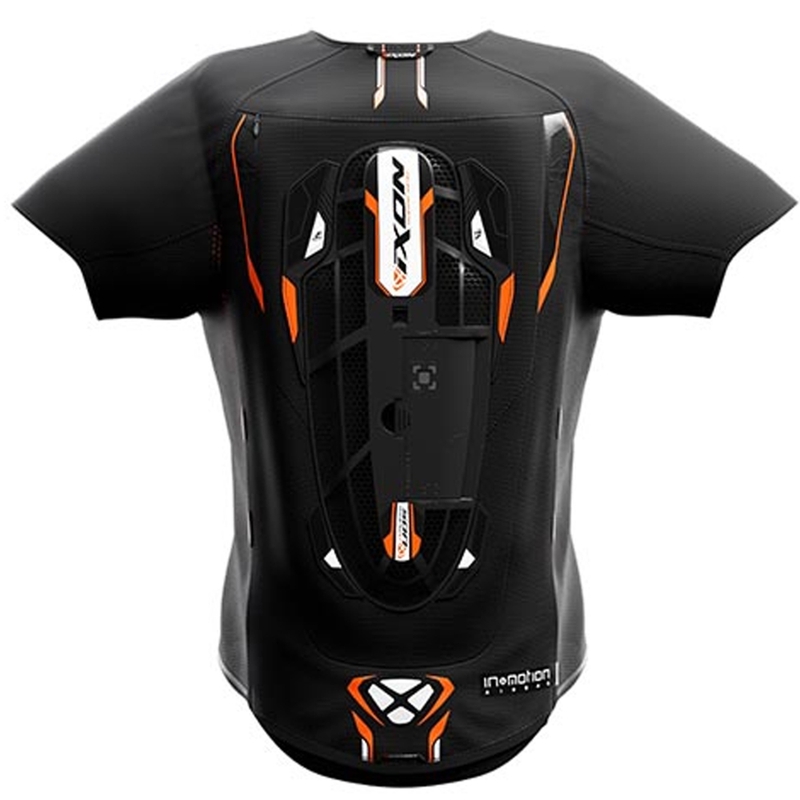 IXON IX-AIRBAG U05 légzsákrendszer fekete-narancssárga