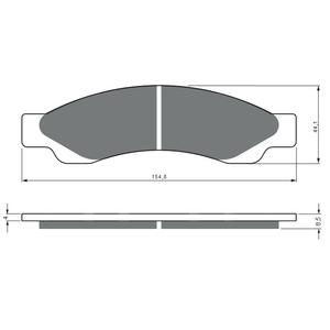 Fékbetét GOLDFREN 441 K5