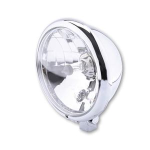 Highsider Smart Bates Style 5 3/4 hüvelykes fő lámpa átlátszó üveggel krómozott