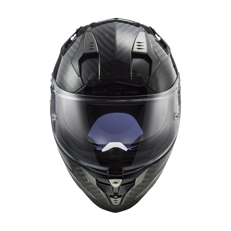 Zárt motoros sisak LS2 FF327 Challenger C Solid Carbon kiárusítás