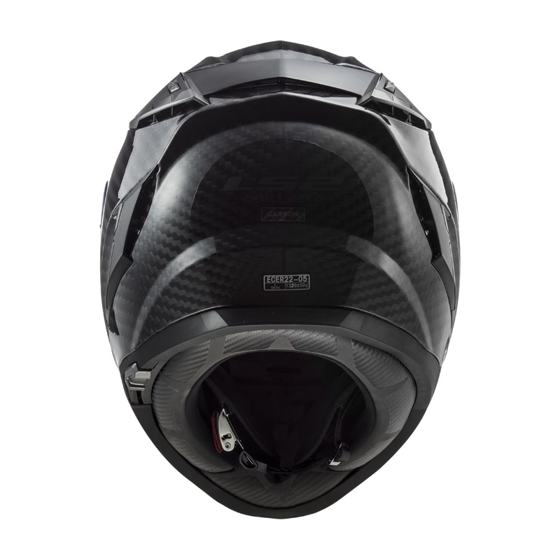 Zárt motoros sisak LS2 FF327 Challenger C Solid Carbon kiárusítás