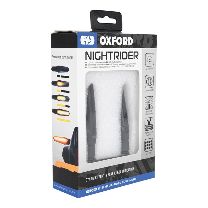 Oxford Nightrider szekvenciális LED irányjelzők