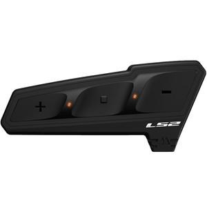 LS2 Spectrum Bluetooth intercom motorhoz fekete
