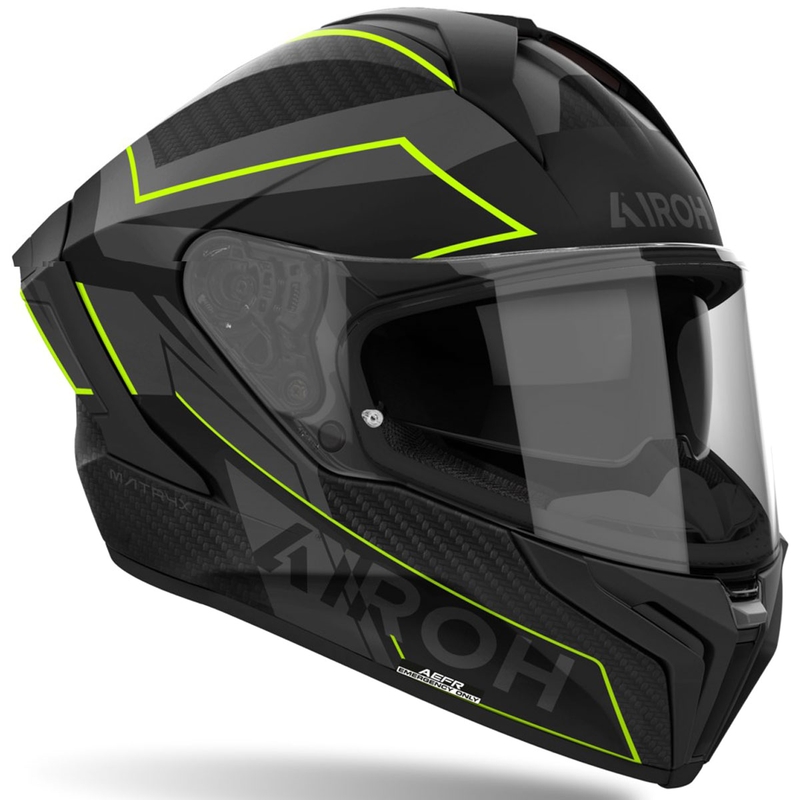 Airoh MATRYX Sentinel zárt motoros bukósisak matt sárga