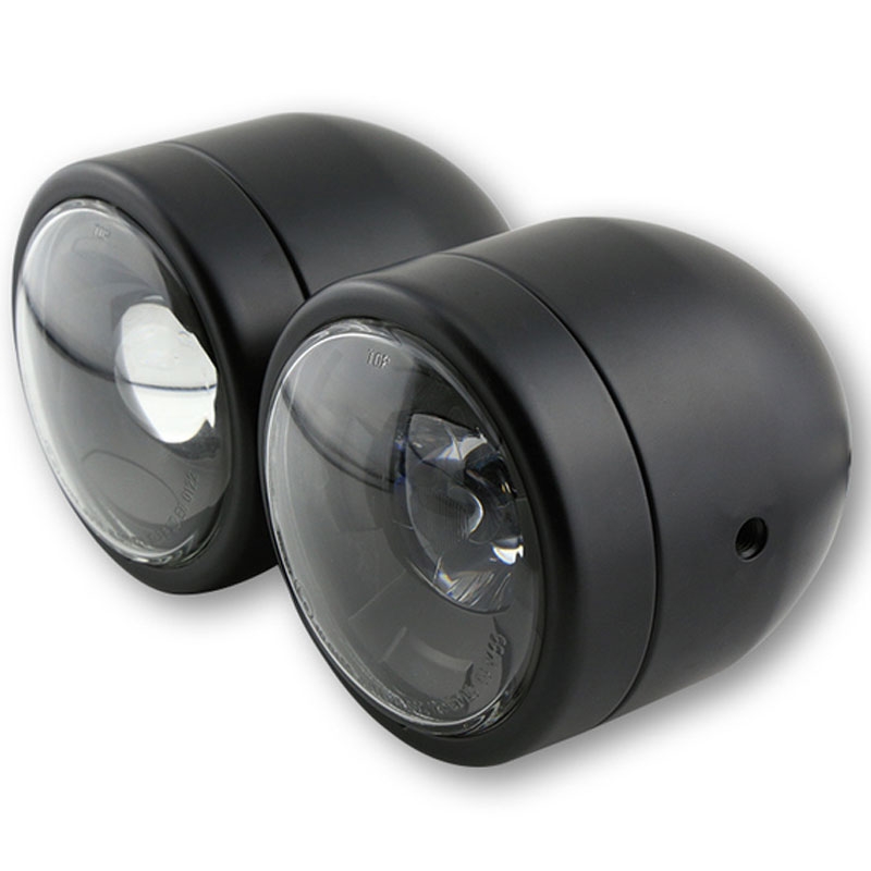 Highsider Smart Twin LED Black fő lámpa fekete