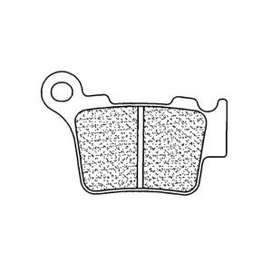 Fékbetét CL BRAKES 1108 RX3