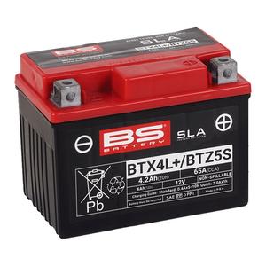 Gyárilag aktivált akkumulátor BS-BATTERY BTX4L+ / BTZ5S (FA)  (YTX4L (FA)) SLA