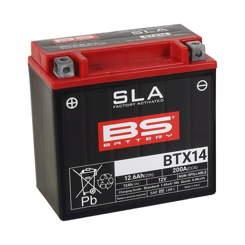 Gyárilag aktivált akkumulátor BS-BATTERY SLA
