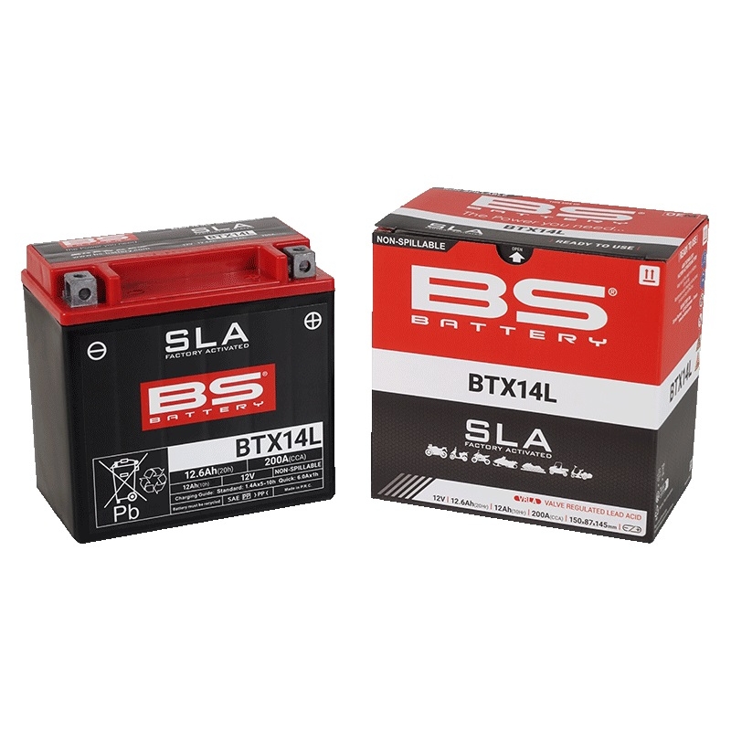 Gyárilag aktivált akkumulátor BS-BATTERY SLA