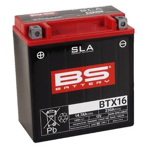 Gyárilag aktivált akkumulátor BS-BATTERY BTX16 (FA) (YTX16 (FA)) SLA