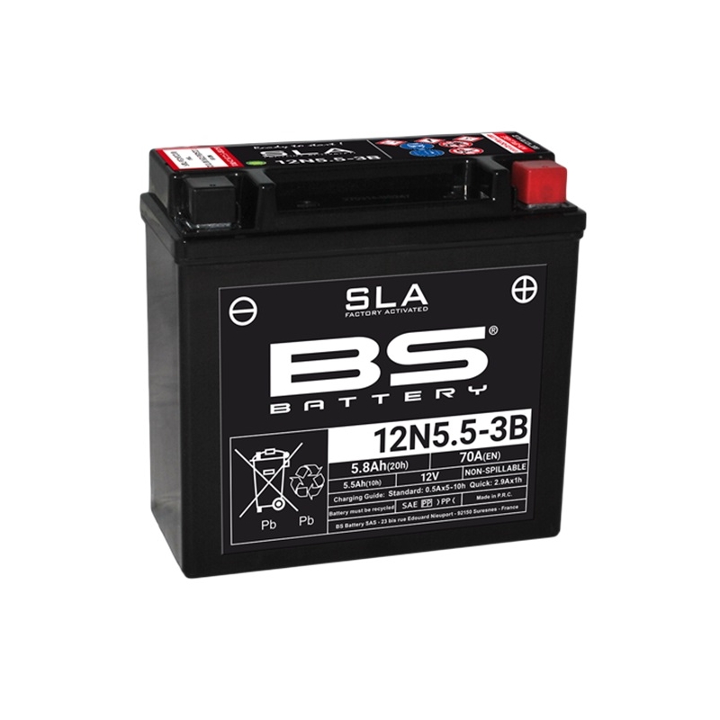 Gyárilag aktivált akkumulátor BS-BATTERY SLA
