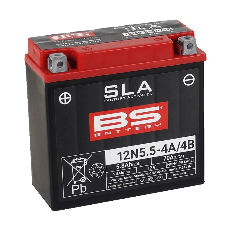 Gyárilag aktivált akkumulátor BS-BATTERY SLA