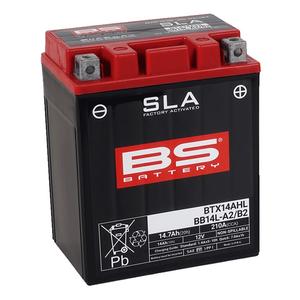 Gyárilag aktivált akkumulátor BS-BATTERY BB14L-A2 (FA) (YB14L-A2 (FA)) SLA