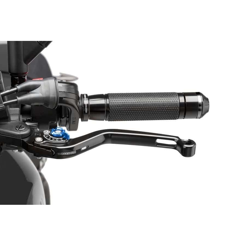Clutch lever without adapter PUIG hosszú fekete/kék