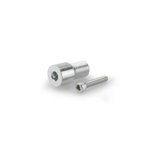 Mirror adaptor PUIG MP 9583P ezüst bar end