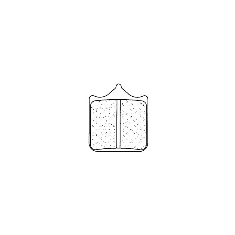 Fékbetét CL BRAKES A3+ (4 db egy készletben)