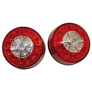 Highsider Smart LED 3in1 hátsó lámpa quad motorhoz fekete-piros
