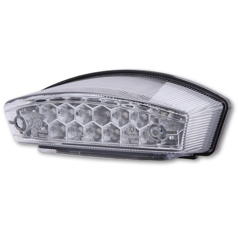 Highsider Smart Monster LED hátsó lámpa motorokhoz fekete