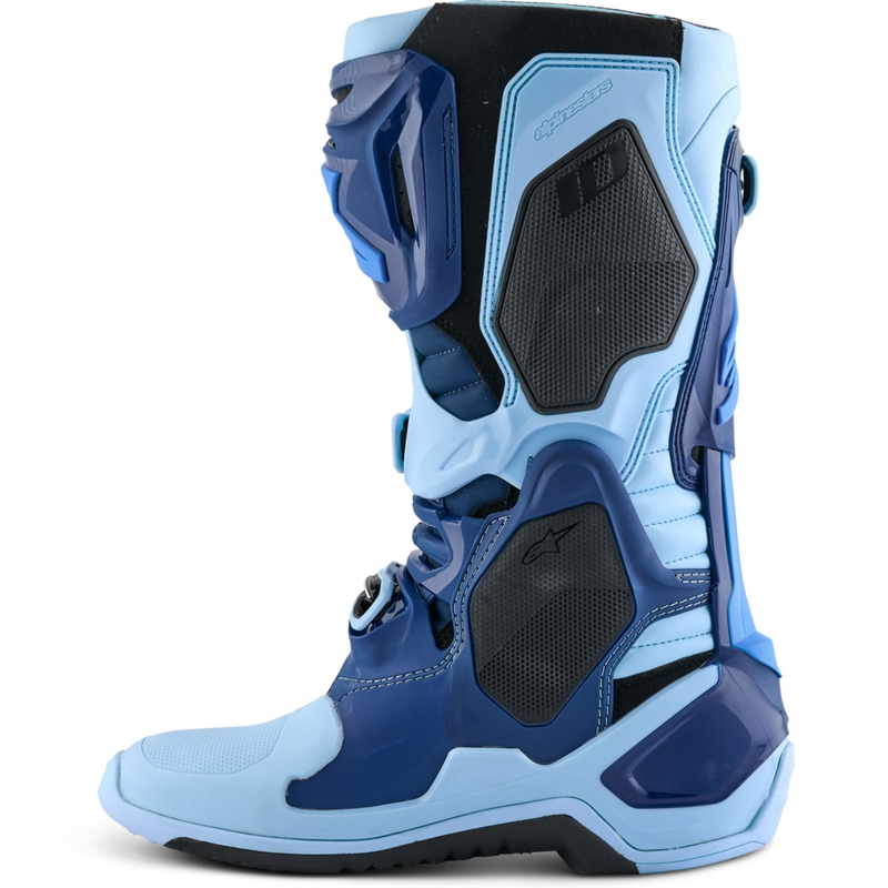 Alpinestars Tech 10 limitált kiadású Steelers motoros csizma kék-világoskék