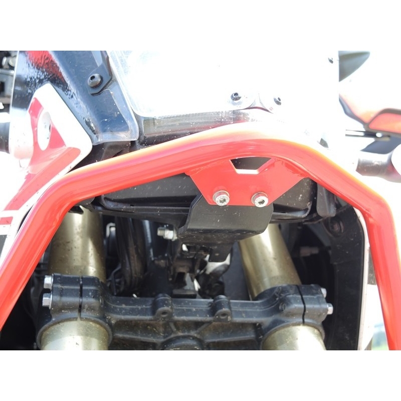 Engine guards RDMOTO piros (with protectors)