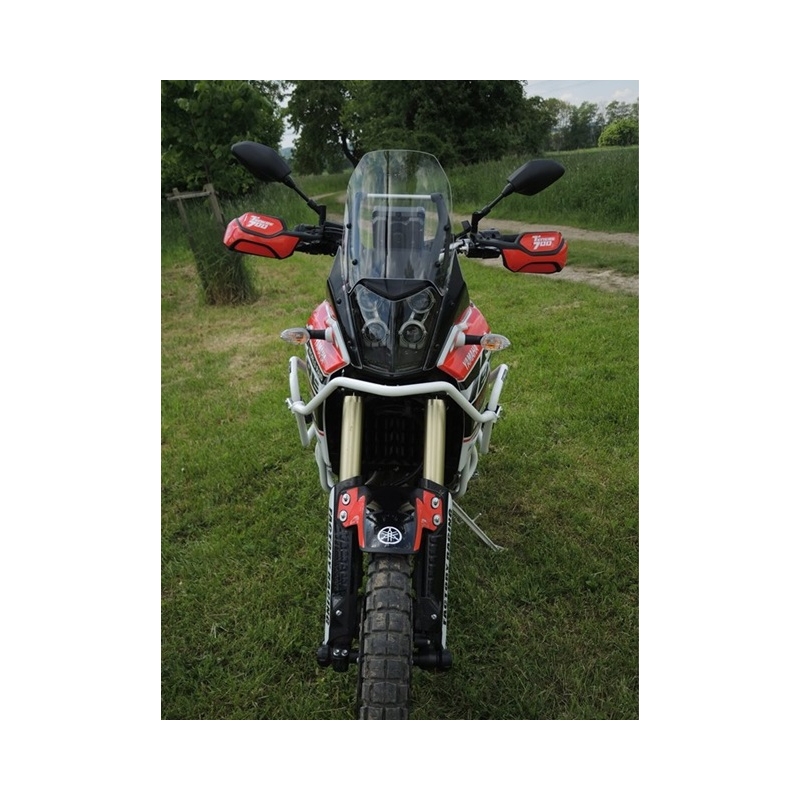 Engine guards RDMOTO fehér (with protectors)