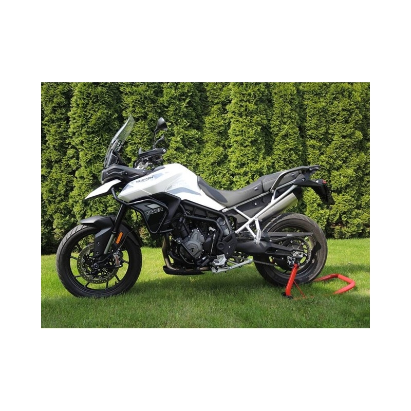 Engine guards RDMOTO fekete lower + upper frames (with protectors)