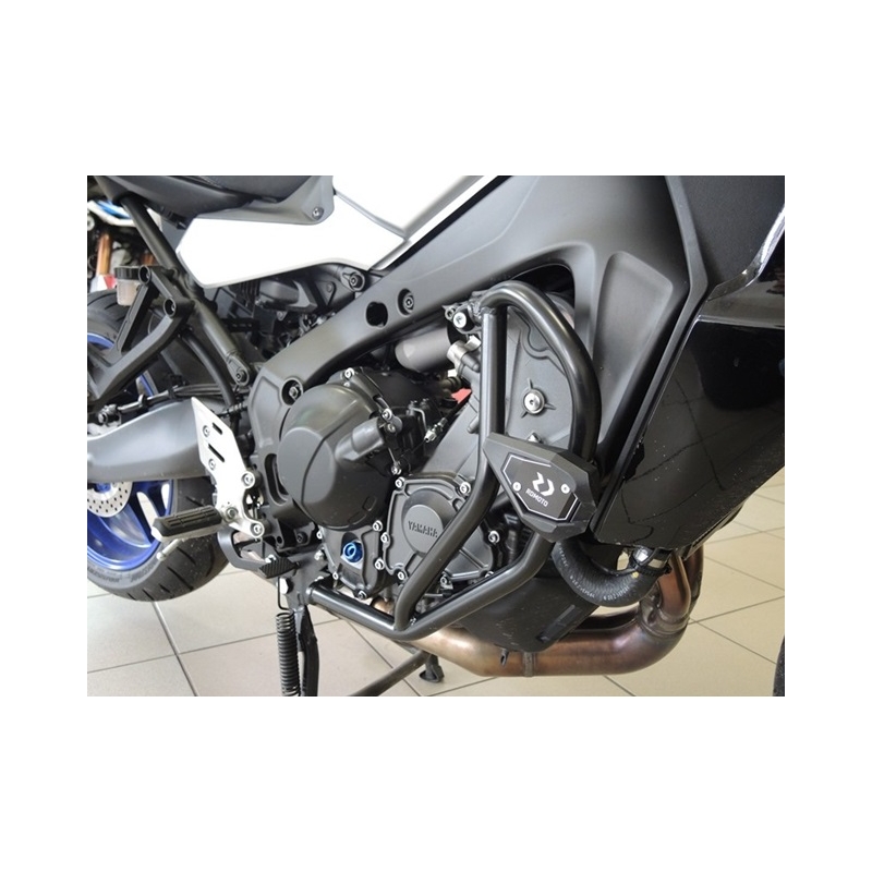 Engine guards RDMOTO fekete (with protectors)