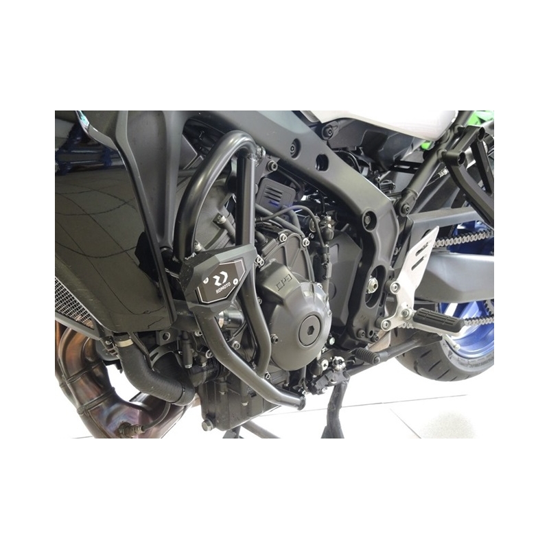 Engine guards RDMOTO fekete (with protectors)