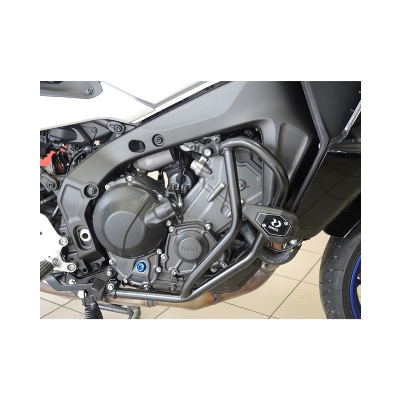 Engine guards RDMOTO fekete (with protectors)