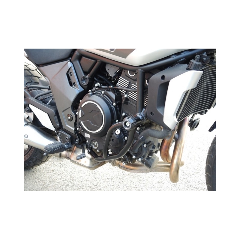 Engine guards RDMOTO fekete (with protectors)