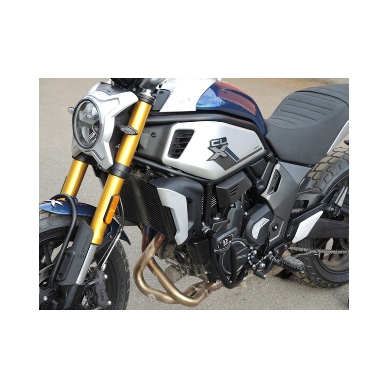 Engine guards RDMOTO fekete (with protectors)