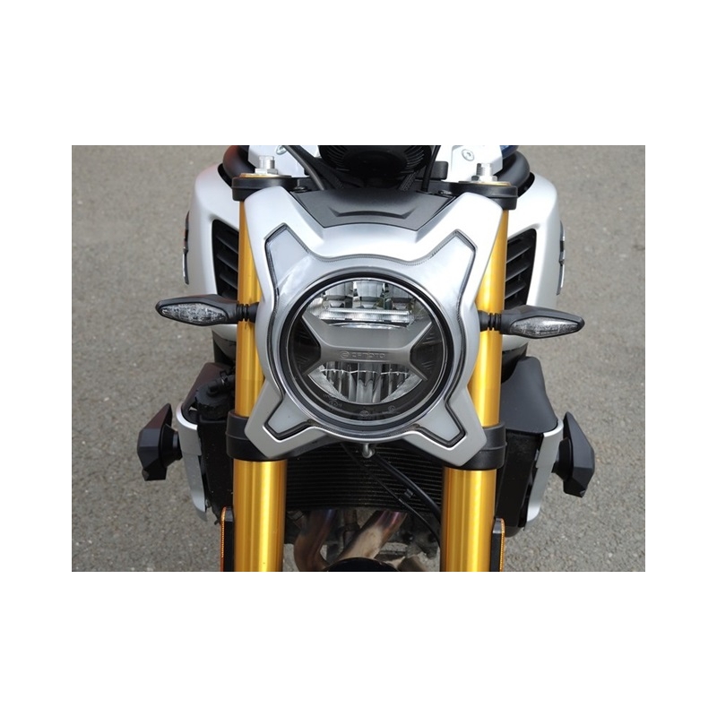 Engine guards RDMOTO fekete (with protectors)