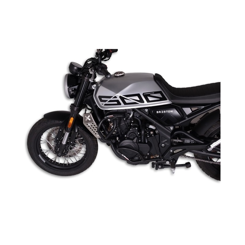 Engine guards RDMOTO fekete (lower + upper frames)