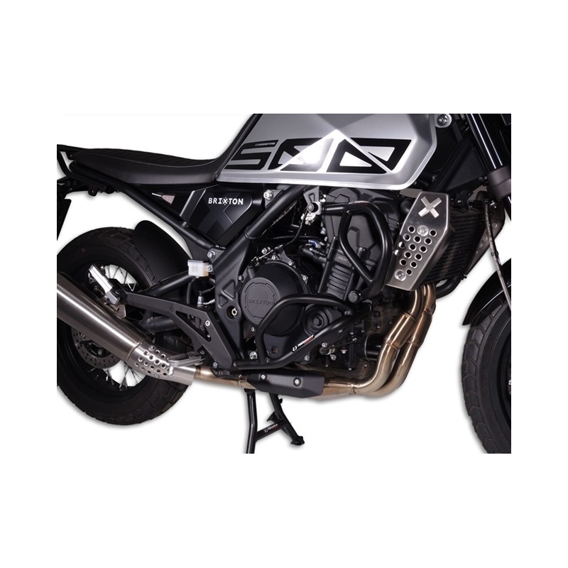 Engine guards RDMOTO fekete (lower + upper frames)