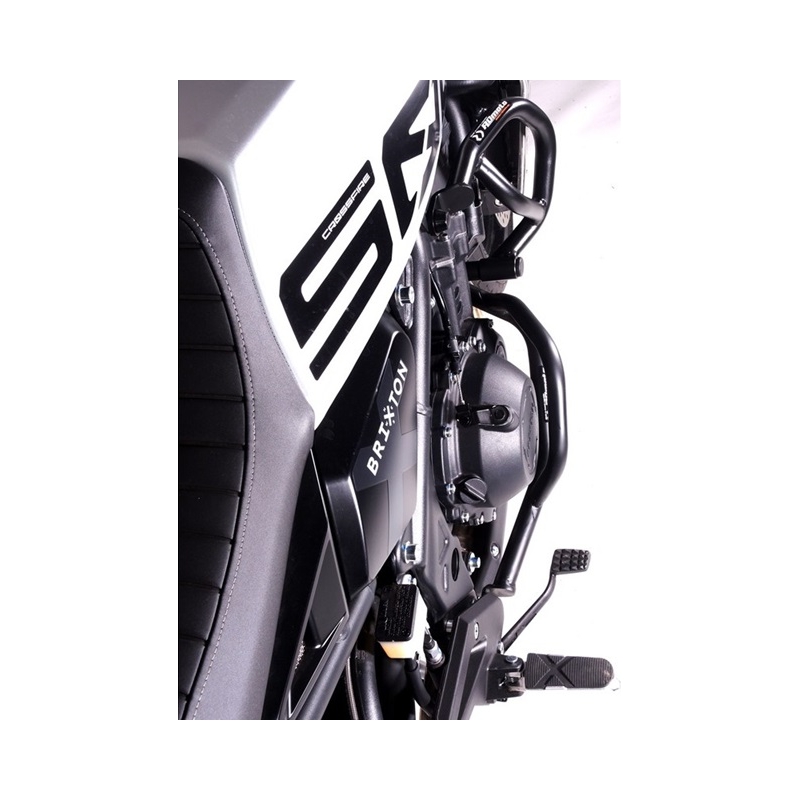 Engine guards RDMOTO fekete (lower + upper frames)